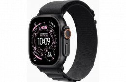 Apple Watch Ultra 3 (Fekete Titán, L-es Alpesi + plusz Oceán szíj) – 3 év iCentre garancia (2026. május)