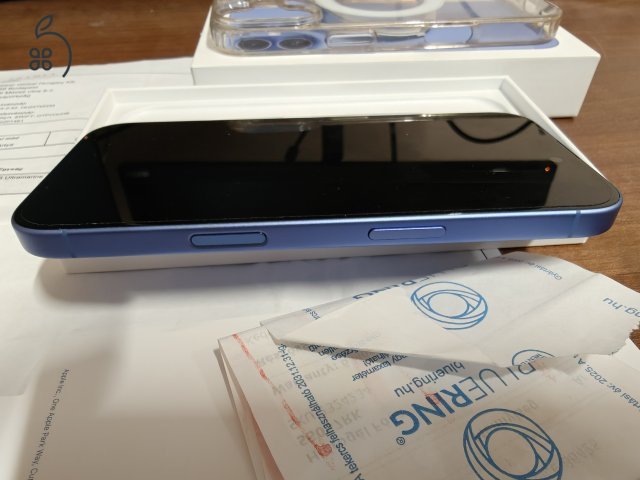 Apple iPhone 16 128GB Ultramarine Kártyafüggetlen 99%
