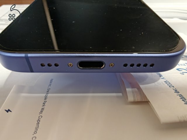 Apple iPhone 16 128GB Ultramarine Kártyafüggetlen 99%