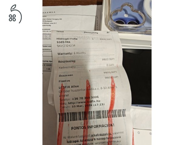 Apple iPhone 16 128GB Ultramarine Kártyafüggetlen 99%