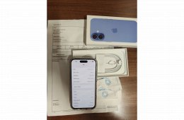Apple iPhone 16 128GB Ultramarine Kártyafüggetlen 99%