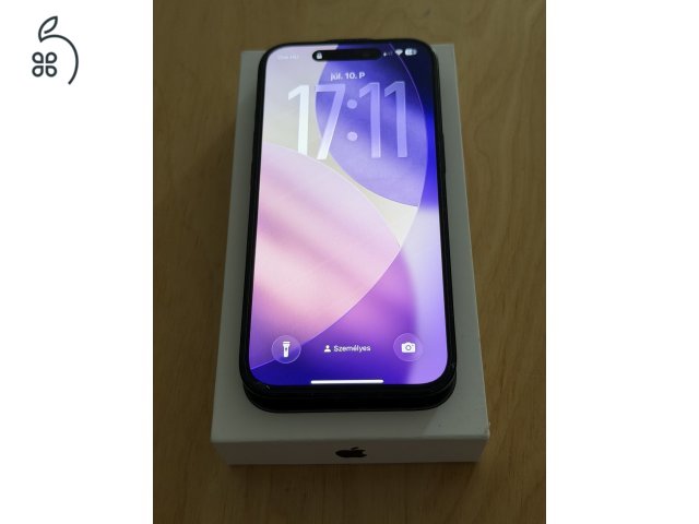 Eladó iPhone mobiltelefon újszerű akkumulátorral és Gorilla Glass védelemmel