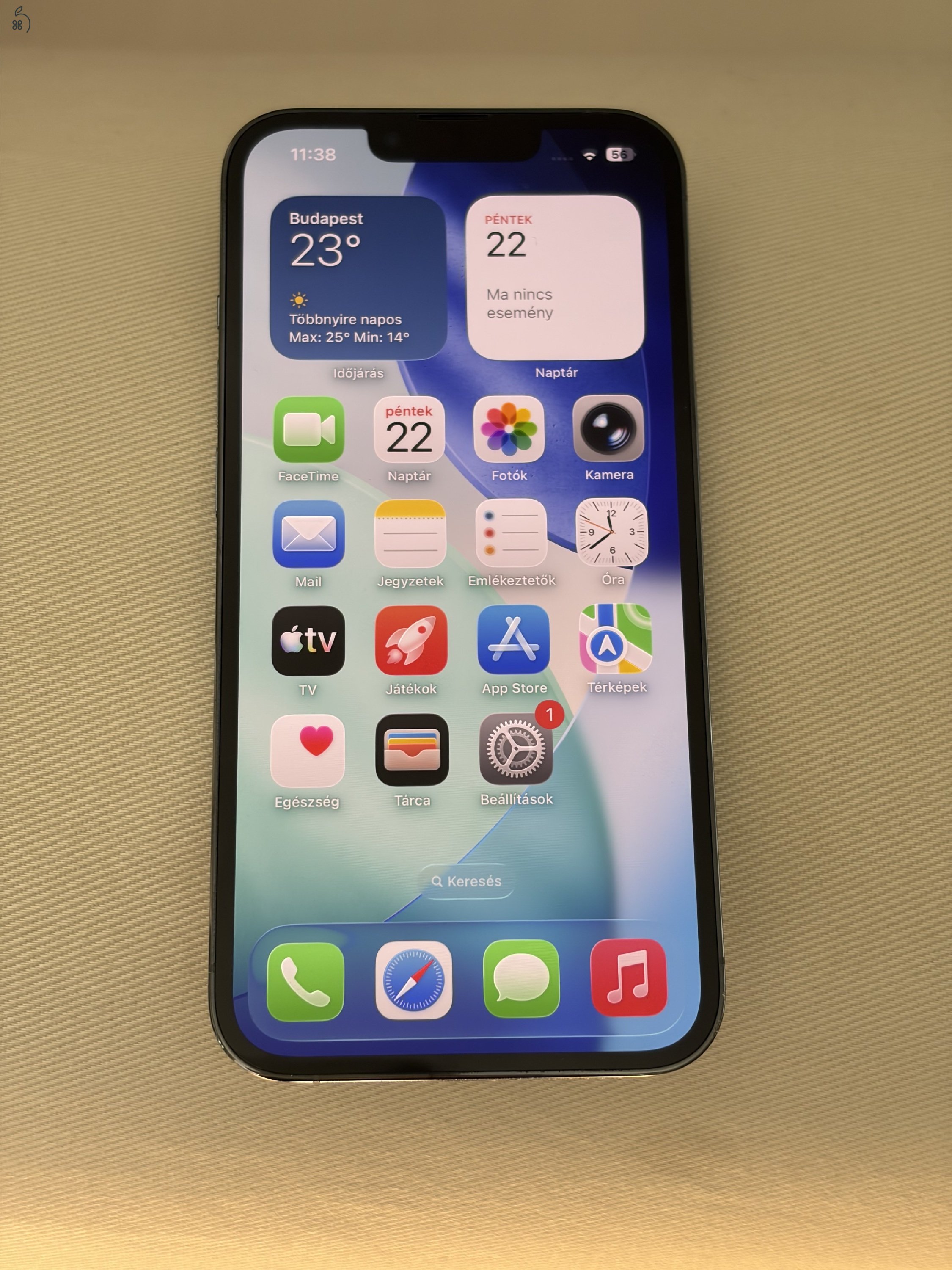 Iphone 13 Pro 256G Sierra Blue - 86% akku 