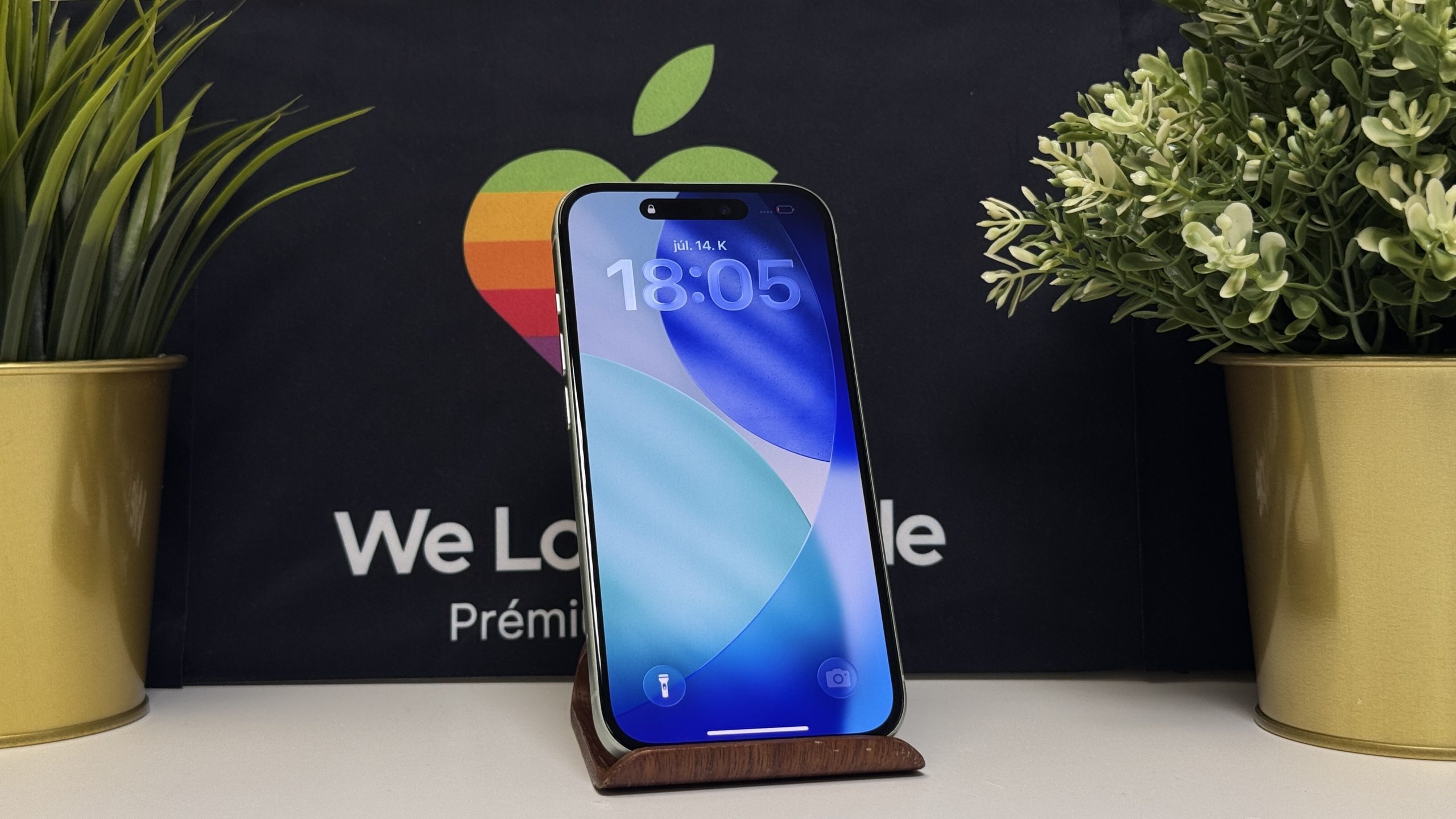 iPhone 15 128GB, Zöld, Független, Számla, 2 Év Garancia, 92%
