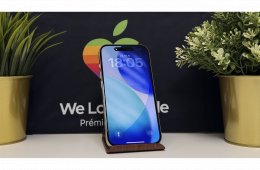iPhone 15 128GB, Zöld, Független, Számla, 2 Év Garancia, 92%