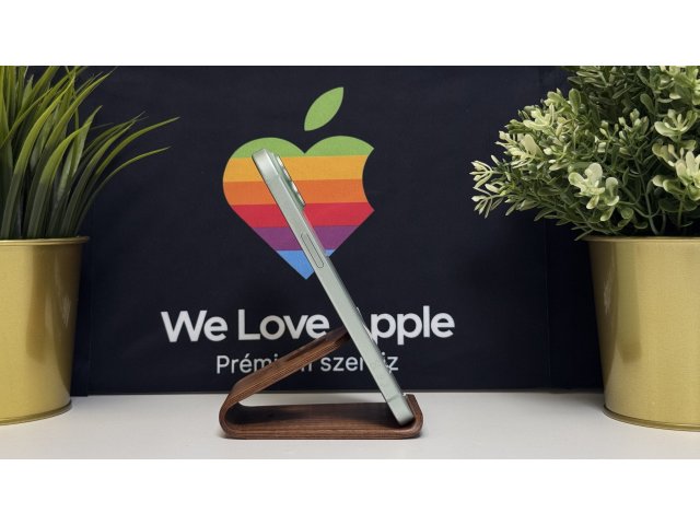 iPhone 15 128GB, Zöld, Független, Számla, 2 Év Garancia, 92%