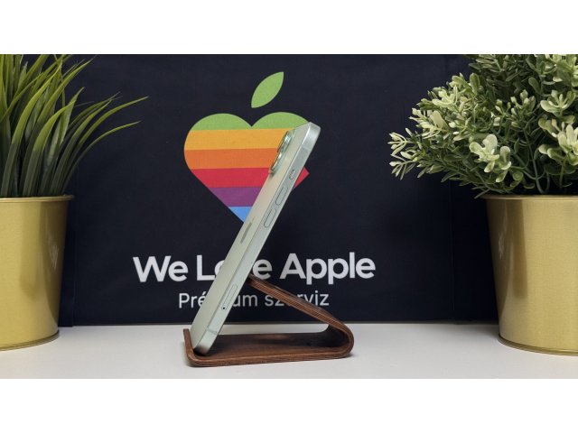 iPhone 15 128GB, Zöld, Független, Számla, 2 Év Garancia, 92%