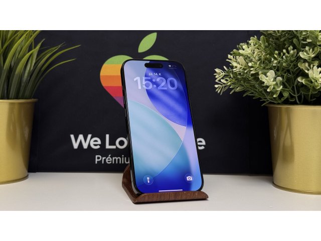 iPhone 16 Pro 256GB, Fekete Titán, Független, Számla, 2 Év Garancia, 88%