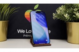 iPhone 16 Pro 256GB, Fekete Titán, Független, Számla, 2 Év Garancia, 88%