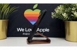 iPhone 16 Pro 256GB, Fekete Titán, Független, Számla, 2 Év Garancia, 88%