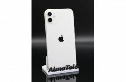 Apple iPhone 11 128 GB White 100% akku - 12 HÓ GARANCIA