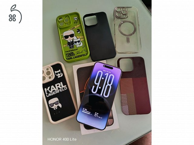Eladó iPhone 16 Pro Max (256GB) – Karcmentes, makulátlan állapot + rengeteg extra!