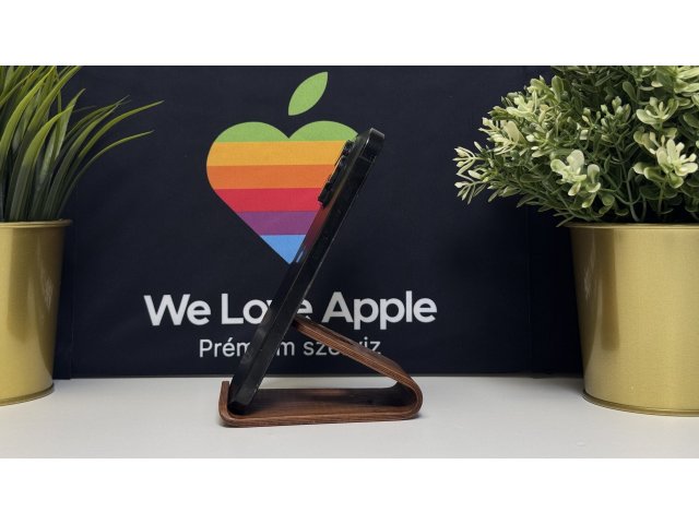 iPhone 16 Pro 128GB, Fekete Titán, Független, Számla, 2 Év Garancia, 100%