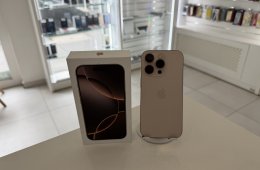 iPhone 16 Pro 256GB Független Mint Az Új/1 hónap gar./Akku 90%/p4949