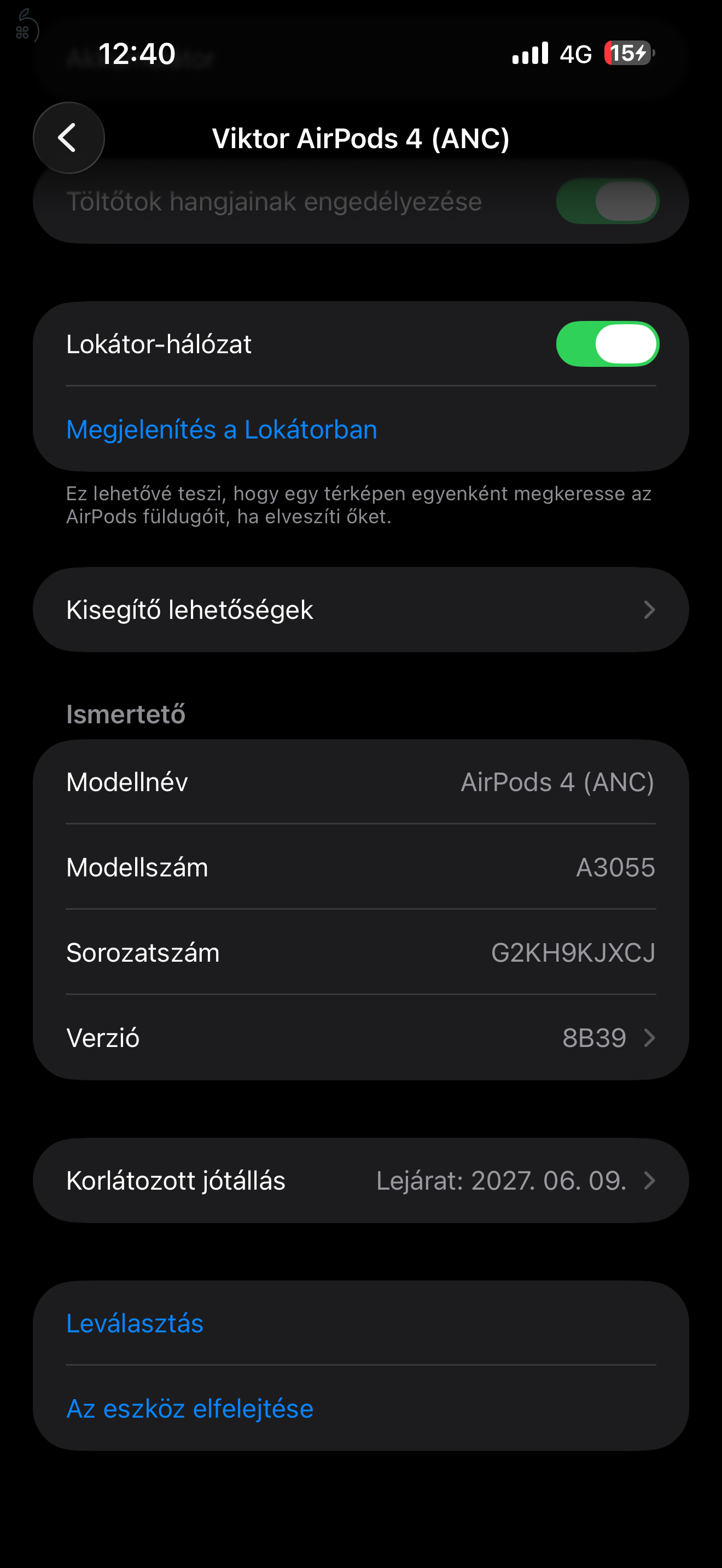 Apple AirPods 4 (ANC)