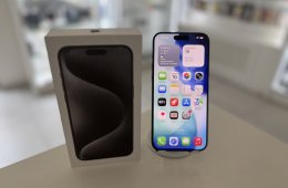 iPhone 15 Pro Max 256GB Független Újszerű/1 hónap gar./Akku 86%/p4950
