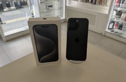 iPhone 15 Pro 128GB Független Megkímélt/1 hónap gar./Akku 83%/p4952