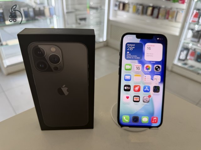 iPhone 13 Pro 128GB Független Újszerű/1 hónap gar./Új 100% Gyári Akku/