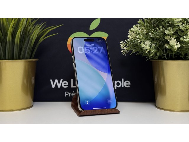 iPhone 15 Pro 128GB, Fehér Titán, Független, Számla, 2 Év Garancia, 100%