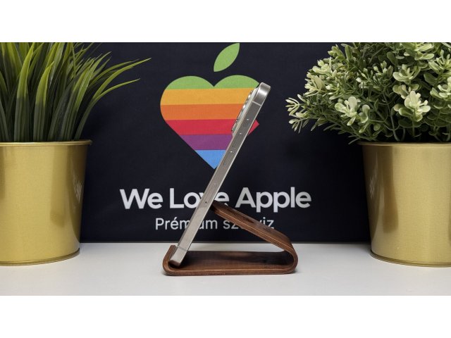 iPhone 15 Pro 128GB, Fehér Titán, Független, Számla, 2 Év Garancia, 100%
