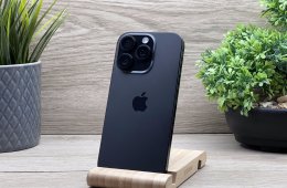 Hibátlan iPhone 16 Pro Black titanium 128GB 2 ÉV Garanciával 95%