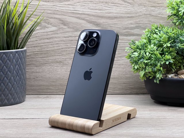 Hibátlan iPhone 16 Pro Black titanium 512GB 2 ÉV Garanciával 90%