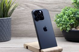 Hibátlan iPhone 16 Pro Black titanium 512GB 2 ÉV Garanciával 90%