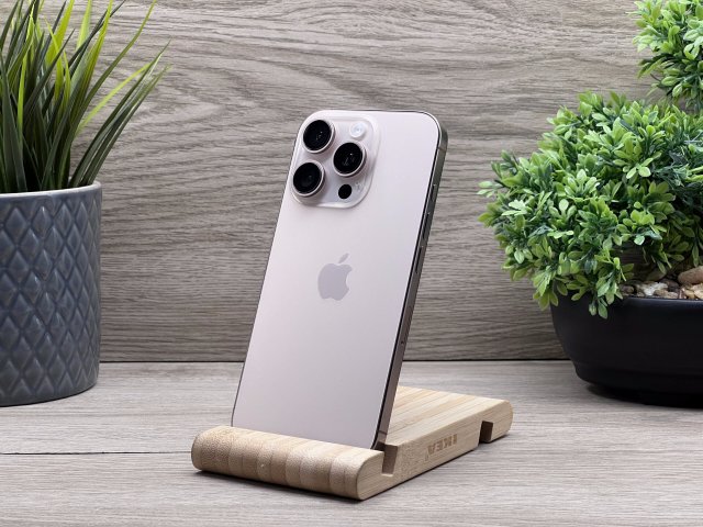 Hibátlan iPhone 16 Pro Desert Titanium 128GB 2 ÉV Garanciával 92%