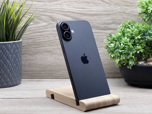 Hibátlan iPhone 16 Plus Black 256GB 2 ÉV Garanciával 96%