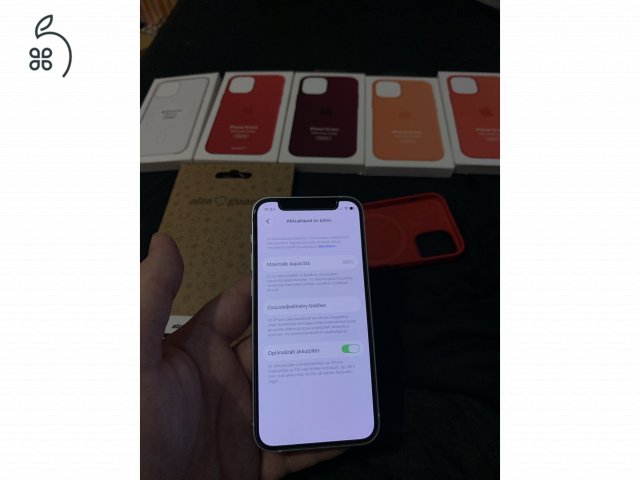 iPhone 12 Mini 100% akku, Makulátlan mikrokarcmentes!