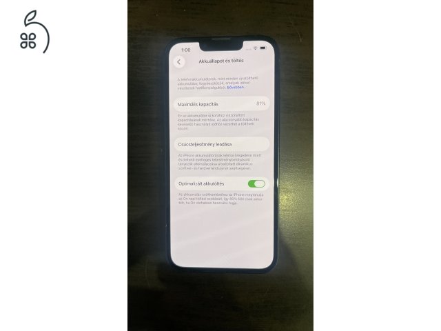 Iphone 14 128GB Midnight eladó