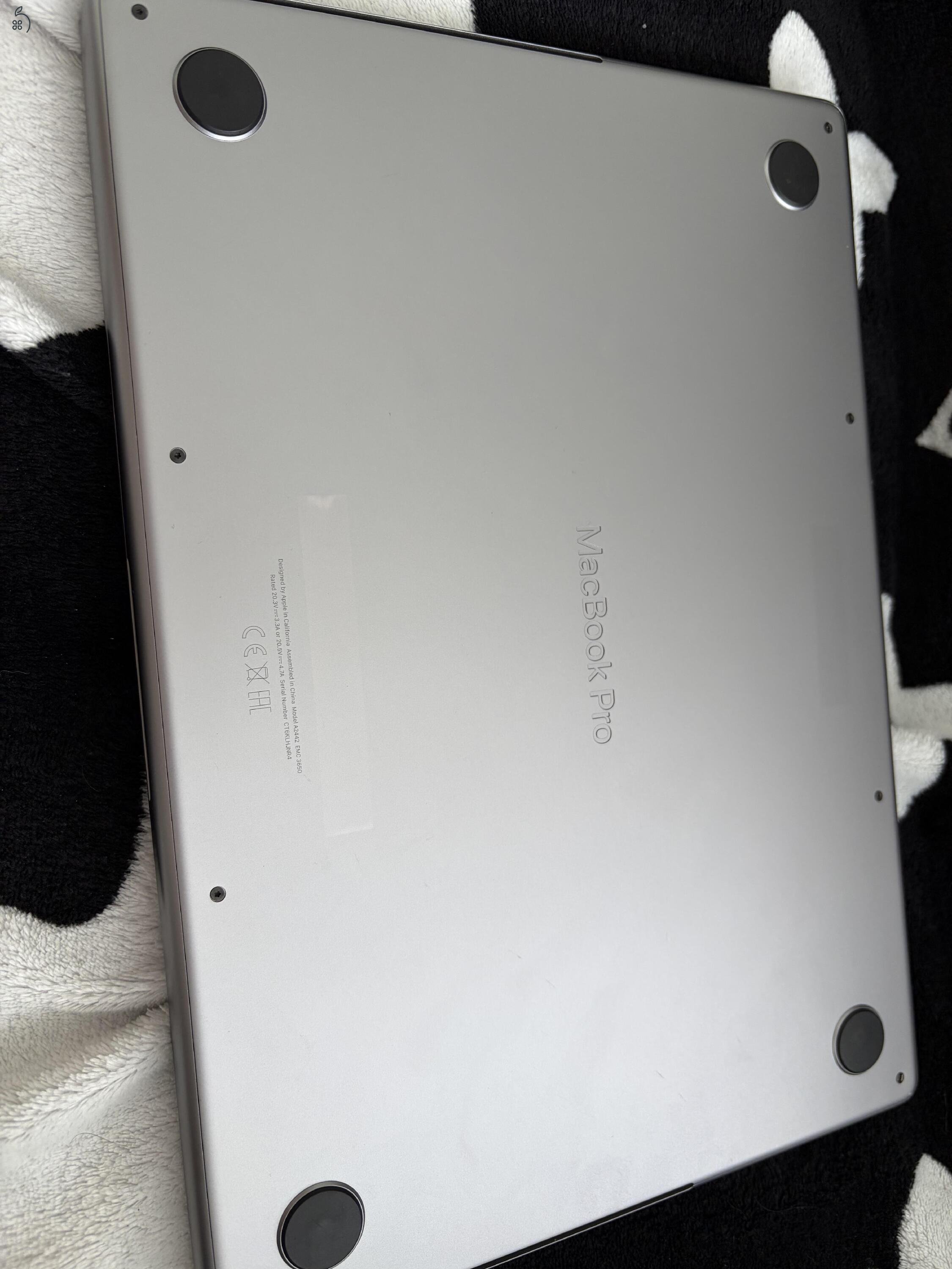 Eladó MacBook Pro 14 M1 Pro 10 CPU / 16 GPU / 32 GB RAM / 512 GB SSD / Space Gray