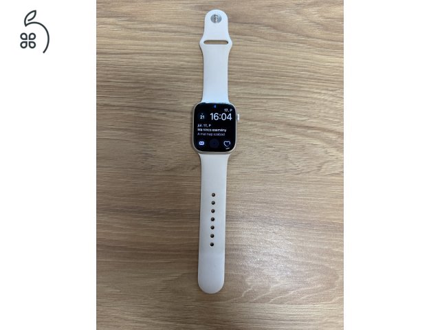 Apple Watch S9 GPS 45mm starlight szín