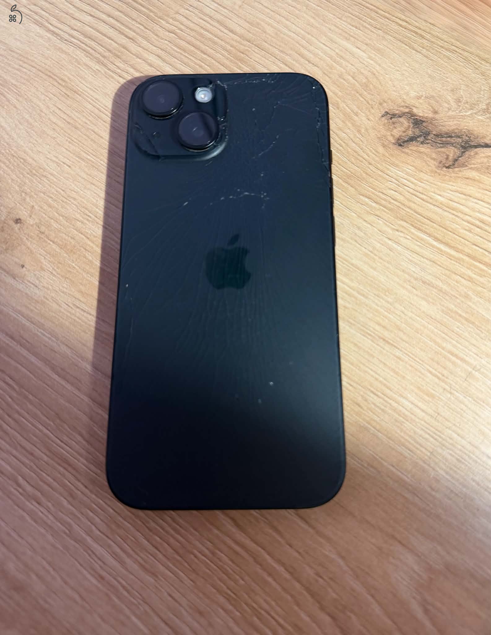 Eladó Iphone 15 128GB Black.
