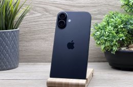 Hibátlan iPhone 16 Black 256GB 2 ÉV Garanciával 96%