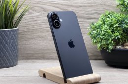 Hibátlan iPhone 16 Black 256GB 2 ÉV Garanciával 97%