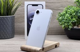 iPhone 16e White 128GB 2 ÉV Garanciával 94%