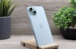 Hibátlan iPhone 15 Plus Green 512GB 2 ÉV Garanciával 91%