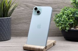 Hibátlan iPhone 15 Plus Green 512GB 2 ÉV Garanciával 91%