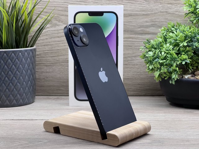 iPhone 14 Plus Midnight 256GB 2 ÉV Garanciával 92%