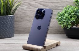 Hibátlan iPhone 14 Pro Deep Purple 128GB 2 ÉV Garanciával 92%