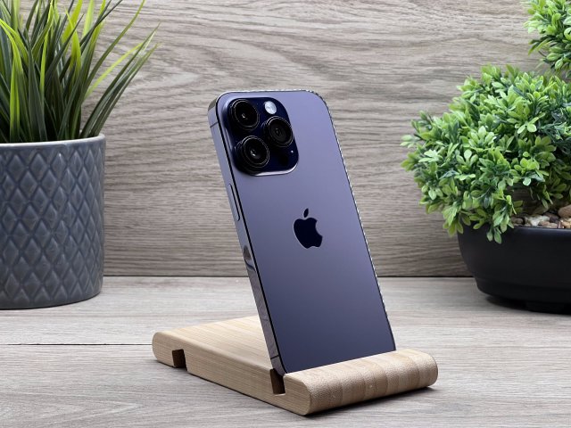 Hibátlan iPhone 14 Pro Deep Purple 128GB 2 ÉV Garanciával 92%