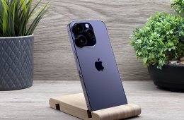 Hibátlan iPhone 14 Pro Deep Purple 128GB 2 ÉV Garanciával 92%
