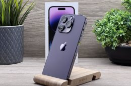 iPhone 14 Pro Deep Purple 256GB 2 ÉV Garanciával 100%