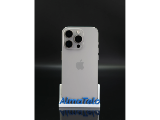 Apple iPhone 15 Pro 256 GB Natural Titanium 100% akku - 12 HÓ GARANCIA