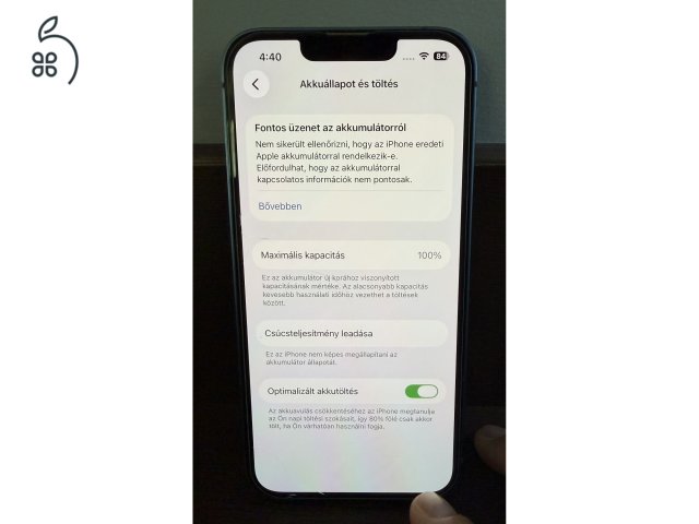 iPhone 13 Blue 256GB hálózatfüggetlen