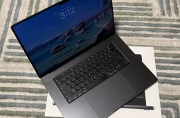 MacBook PRO 16” M3 Pro Chip 18GB/512GB akku 92% fulldoboz