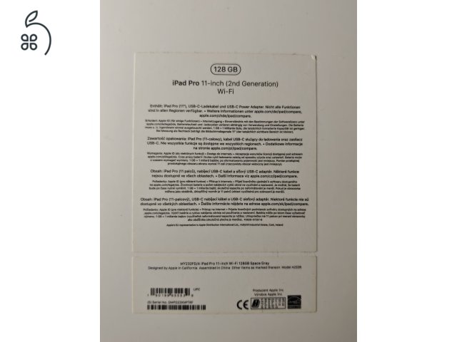 Ipad Pro 2020 11' + Logitech Slim Folio Pro billentyűzet + tok