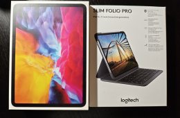 Ipad Pro 2020 11' + Logitech Slim Folio Pro billentyűzet + tok