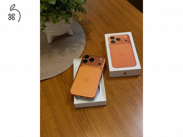 Apple iPhone 17 Pro, 512Gb, Gyári Állapotú, 1 Év Garancia, 100% Akkumulátor